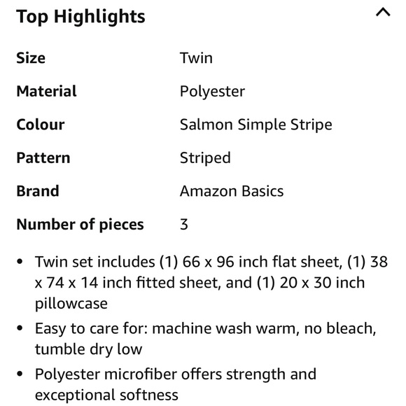 Microfibre sheet set twin size blue floral print BNIB - Picture 4 of 5